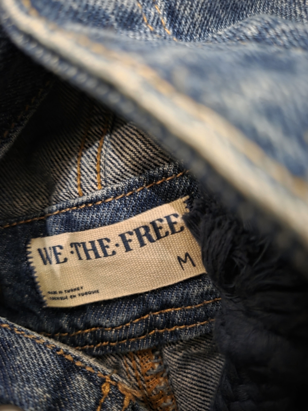 Free People Denim Short-Sleeve Jumpsuit in Medium Blue - Picture 3 of 16